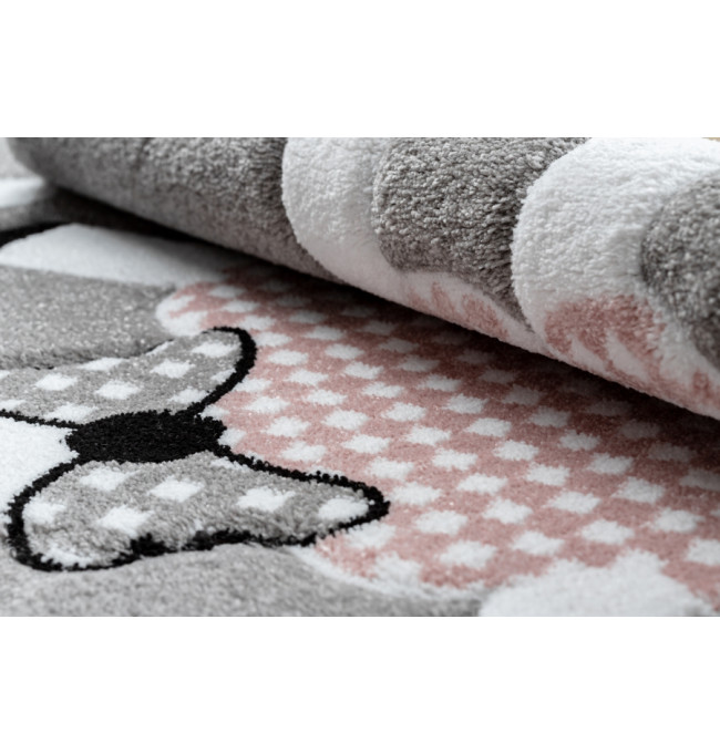 Koberec KRUH PETIT DOLLY sivý