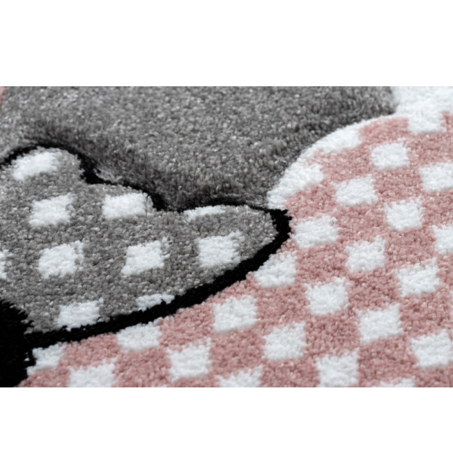 Koberec KRUH PETIT DOLLY sivý