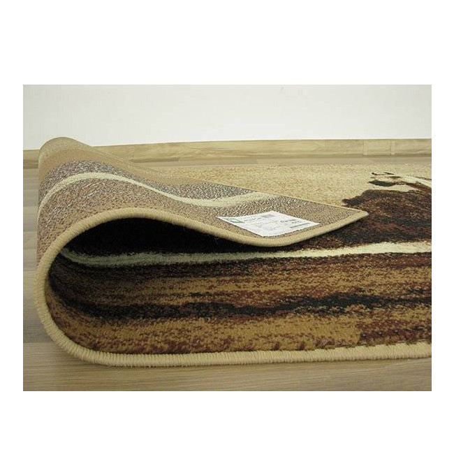 Koberec Makata - Cválajúci kôň, béžový