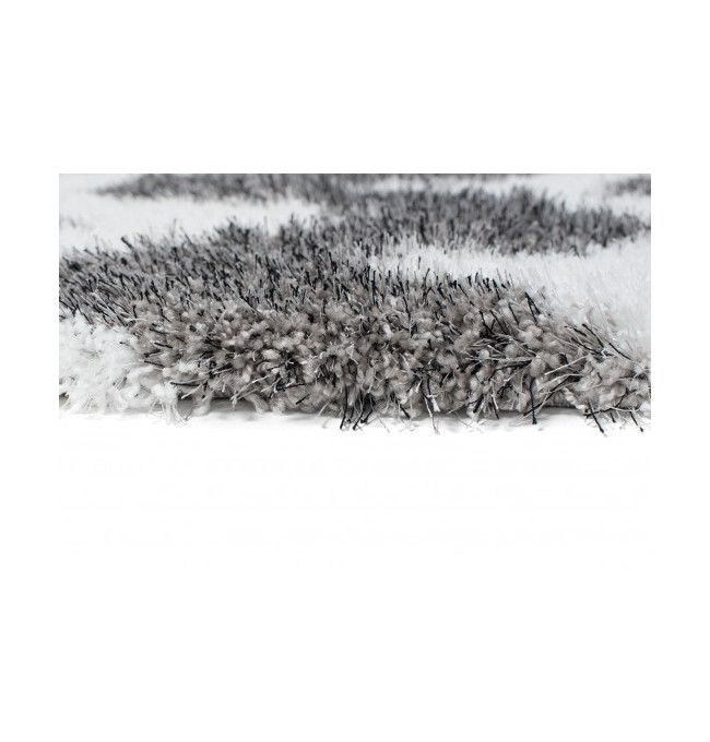 Koberec OPTIMAL 5446A biely / svetlý sivý