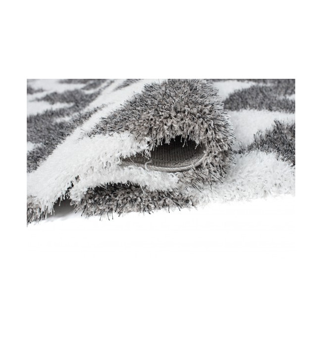 Koberec OPTIMAL 5446A biely / svetlý sivý