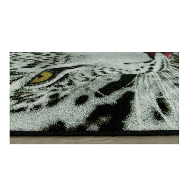 Koberec Rainbow 11122/190 leopard  sivý / čierny