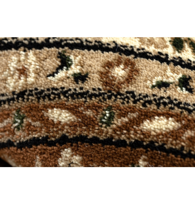 Koberec ROYAL ADR kruh vzor 521 hnedý