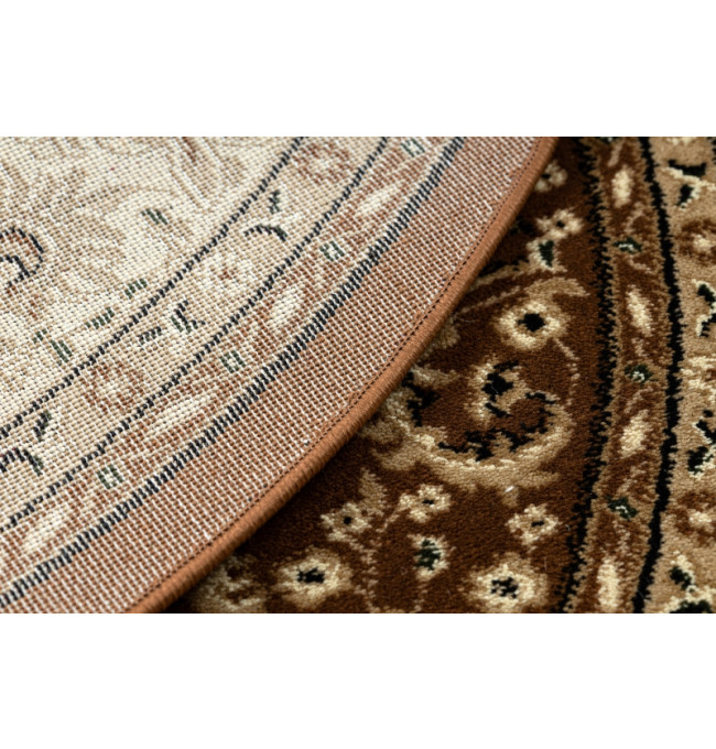 Koberec ROYAL ADR kruh vzor 521 hnedý