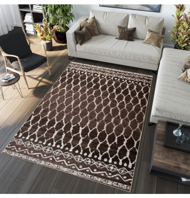 Koberec SARI H071B BRH hnedý