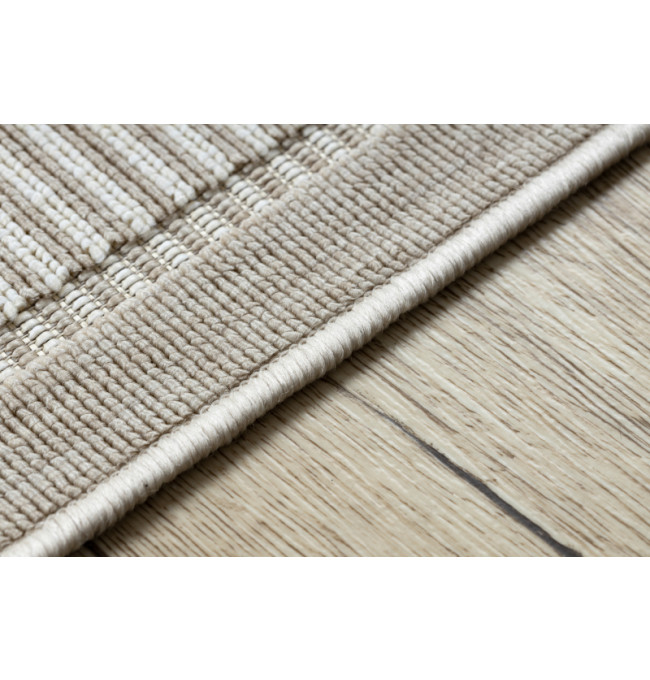Koberec SPRING  20411558 línie, ramka - béžový