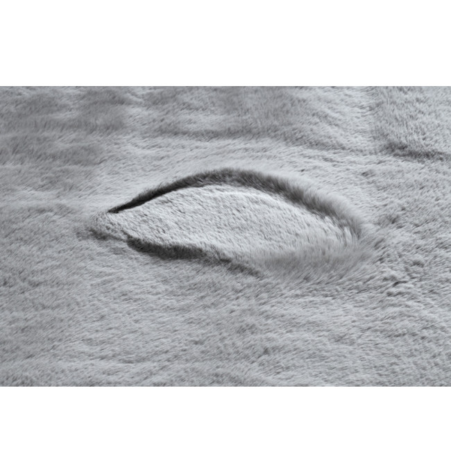 Koberec TEDDY Shaggy sivý protišmykový