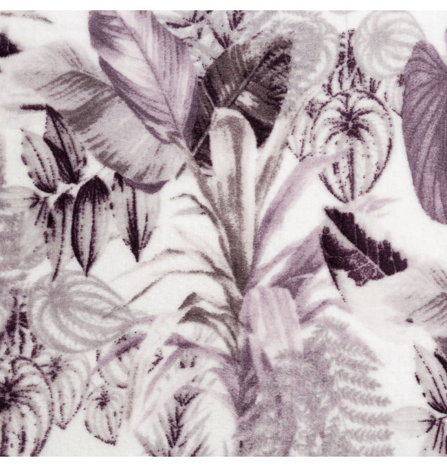 Deka DAVOS 2 fialová / sivá