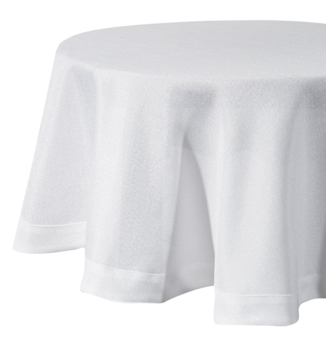 Obrus BIANCA 2 biely kruh