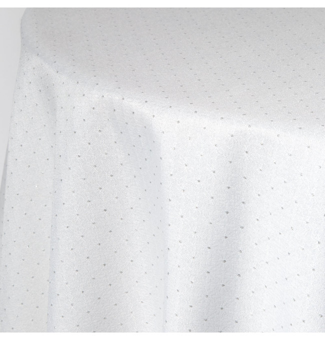 Obrus ELIZA  biely kruh