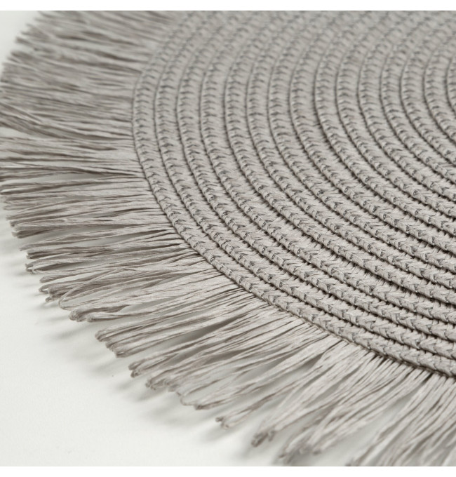 Podložka pod tanier BOHO 1 sivá