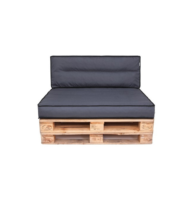 Vankúše na palety TOMEK 1+1 grafitové