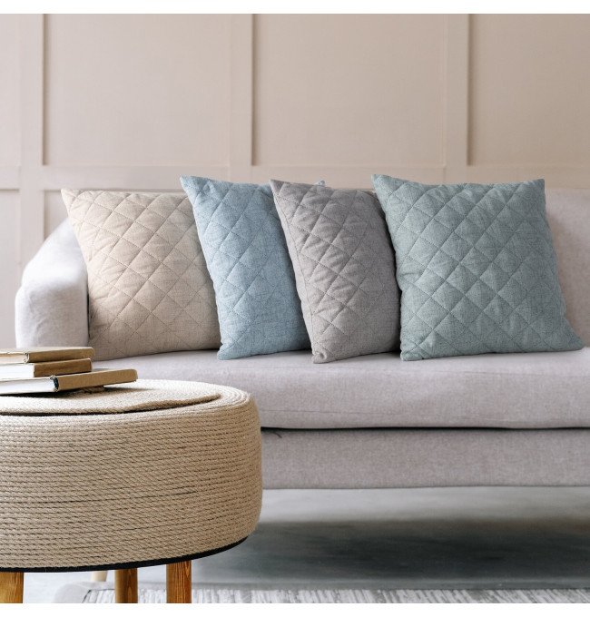 Obliečka na vankúš LEN 1 oceľová