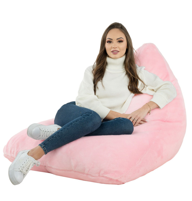 Sedací vak Bermudy SAKO Yeti ružový