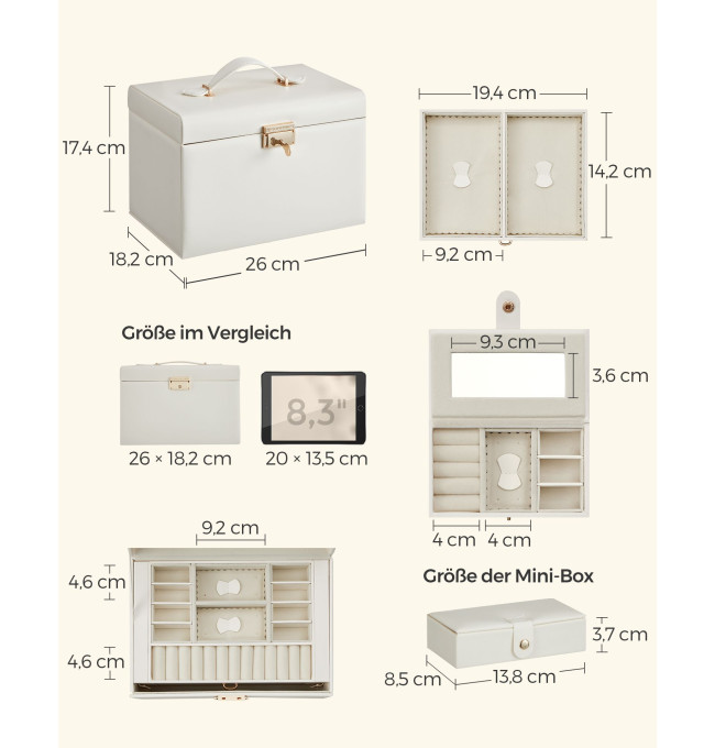 Šperkovnica JBC121W02