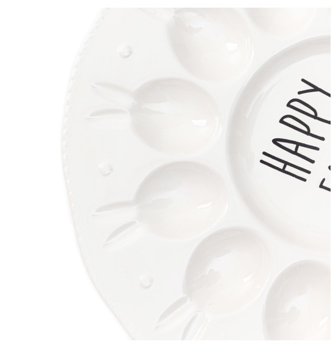 Tanier na vajíčka BALSH biely s nápisom 845210