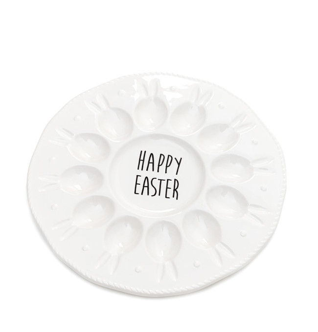 Tanier na vajíčka BALSH biely s nápisom 845210