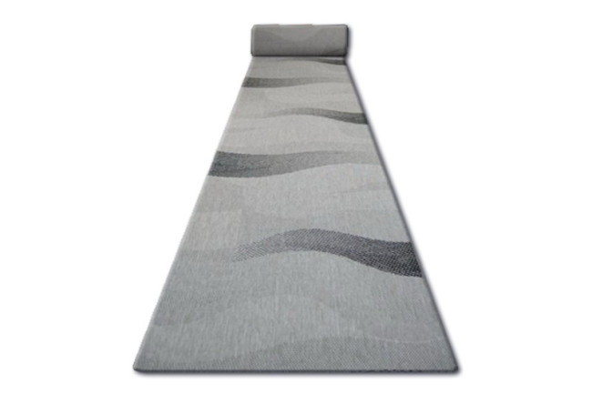 Behúň FLOORLUX SIZAL 20212 strieborno/čierny