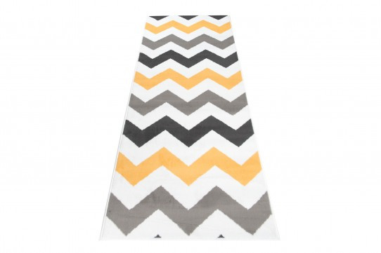 Behúň MAYA Z903A EYM biely / žltý / sivý