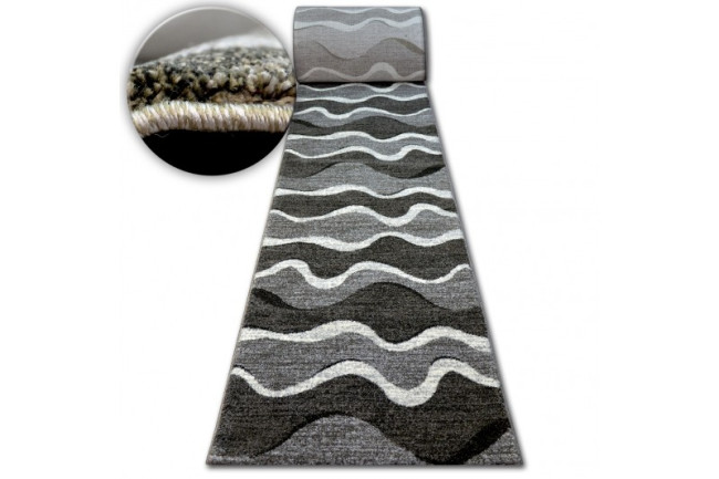 Behúň SHADOW 8649 black/l.grey