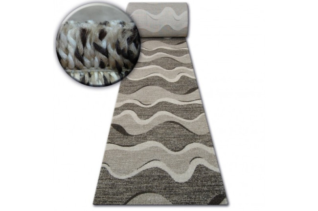 Behúň SHADOW 8649 hnedá / jasna bež