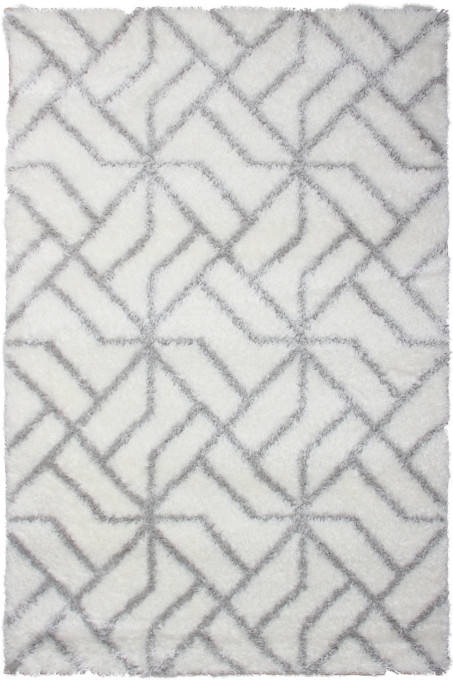 Koberec BOHO 654 sivý / krémový