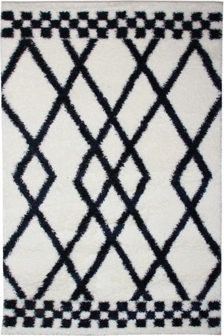 Koberec Boho 656 CREAM/NAVY BLUE