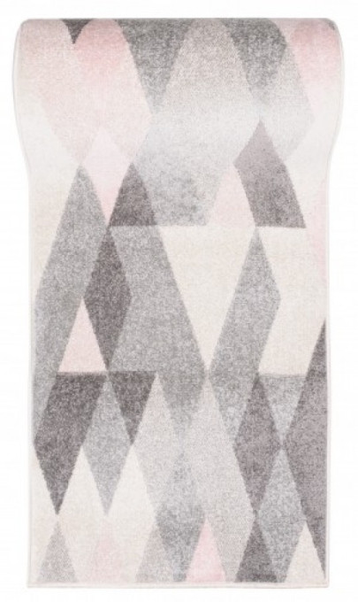 Behúň LAZUR C946B sivý / ružový