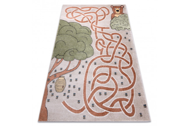 Detský koberec FUN Honey béžový