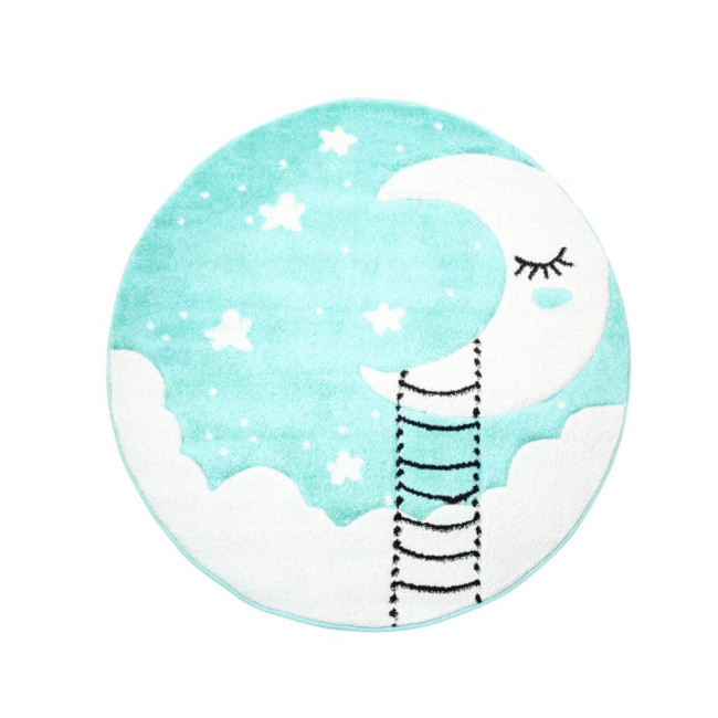 Detský koberec Mesiac Bueno 1314 mätový