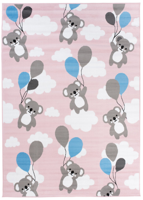 Detský koberec PINKY DE79B Koala ružový