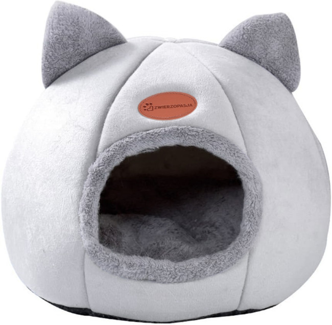 Domček pre mačku AMBER M sivý Domček pre mačku AMBER M sivý