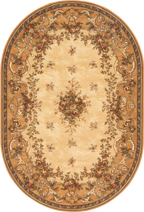 Koberec Agnella Isfahan Dafne Sahara ovál