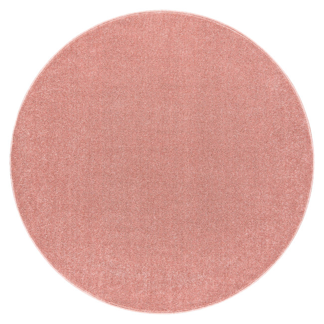 Koberec ETON PLUS púdrovo ružový kruh