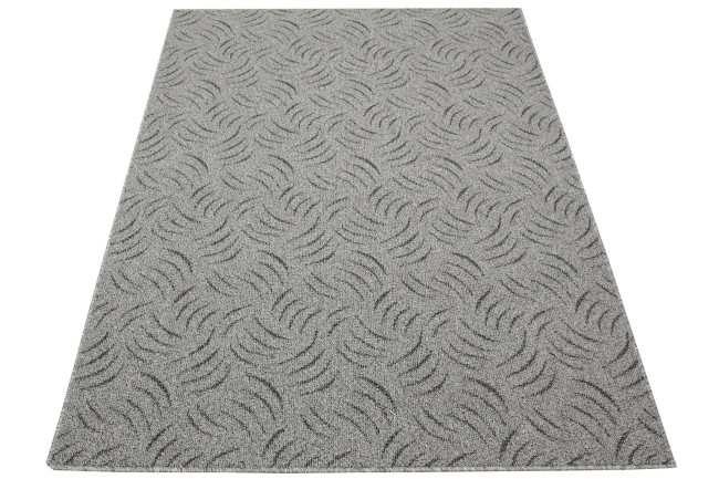 Koberec Presto 74 strieborný / sivý / čierny