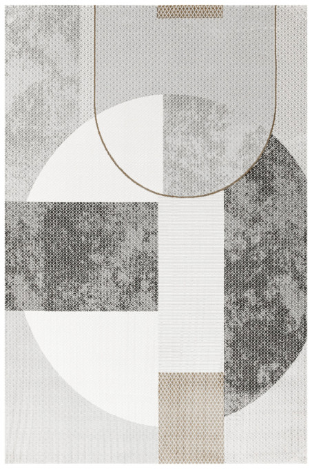 Koberec Verano H550A krémový / sivý