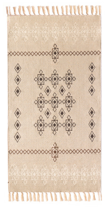 Koberec Etno béžový / sivý