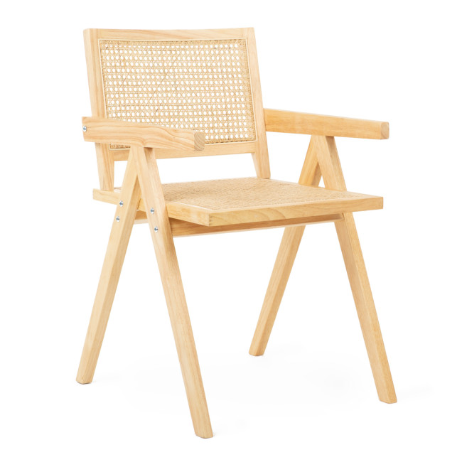 Stolička ROTIN drevená 834085