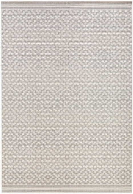 Koberec Hanse Home Meadow Raute sivý / krémový