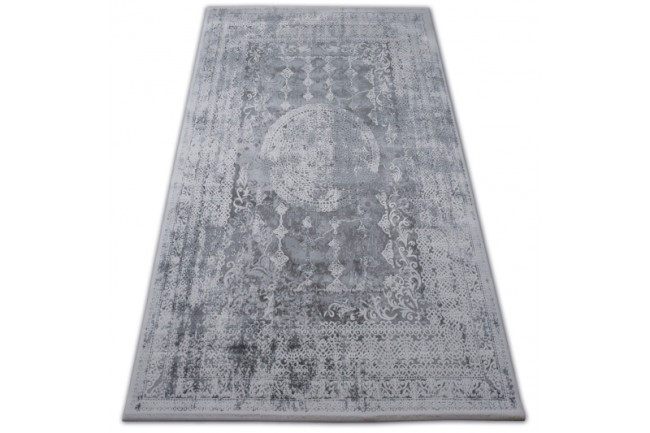 Koberec AKRYL VALENCIA 2328 Tmavosivý/Slonia kosť