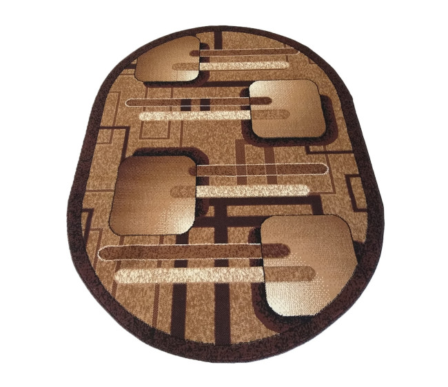 Koberec BCF Alfa 16 ovál - hnedý