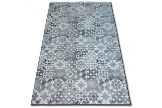 Koberec LISBOA MAIOLICA sivý Lisabonský štýl