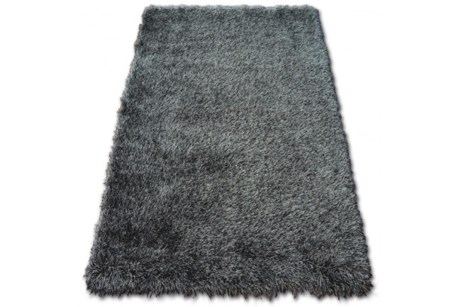 Koberec Love shaggy čierny