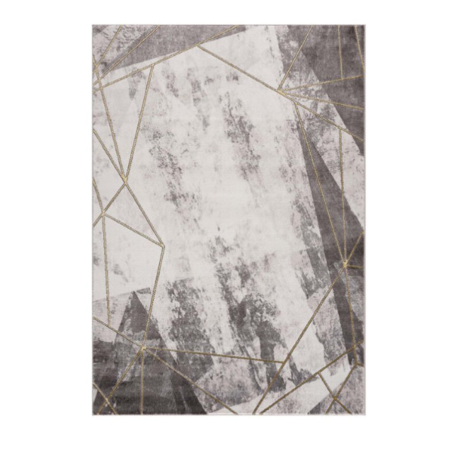 Koberec Noa 9294 sivý / zlatý