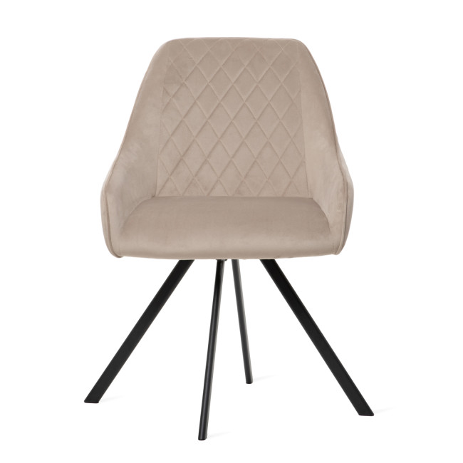 Otočná jedálenská stolička LAURENT béžová 847375