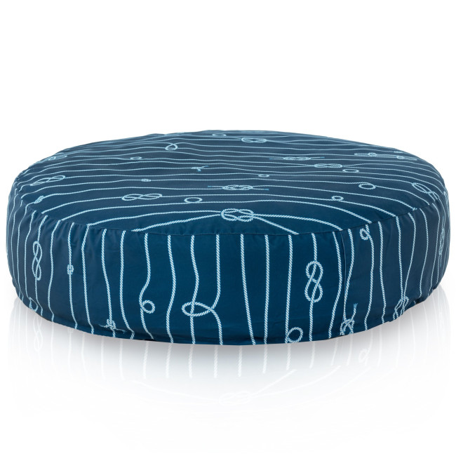 Vankúš na sedenie Marine, modrý Vankúš na sedenie Marine, modrý