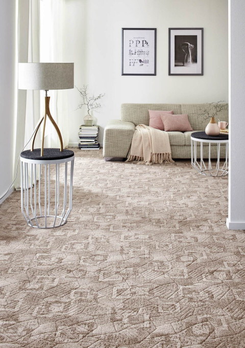 Metrážny koberec BOSSANOVA hnedý