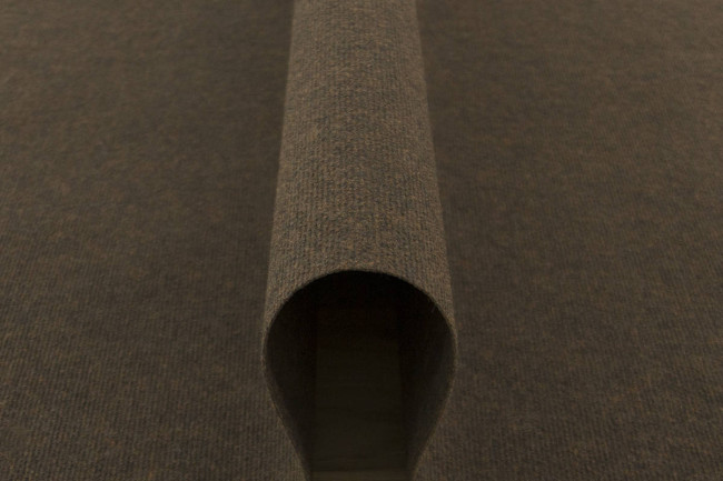 Metrážny koberec Star bez filcu 97 tmavohnedý