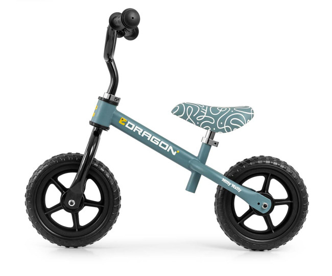 Odrážadlo DRAGON denim / čierne