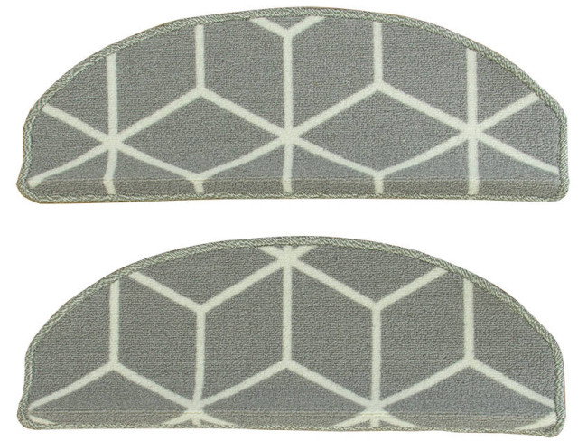 Nášľap na schody Cubes 19 svetlo sivý